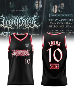 LORNA SHORE – AUSTRALIA & NEW ZEALAND TOUR 2026 Exclusive Basketball Jersey