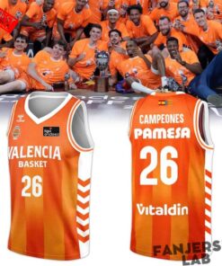 Valencia Basket 2026 Liga Endesa Champions Basketball Jersey Valencia Basket 2026 Liga Endesa Champions Basketball Jersey