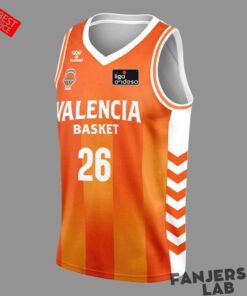 Valencia Basket 2026 Liga Endesa Champions Basketball Jersey