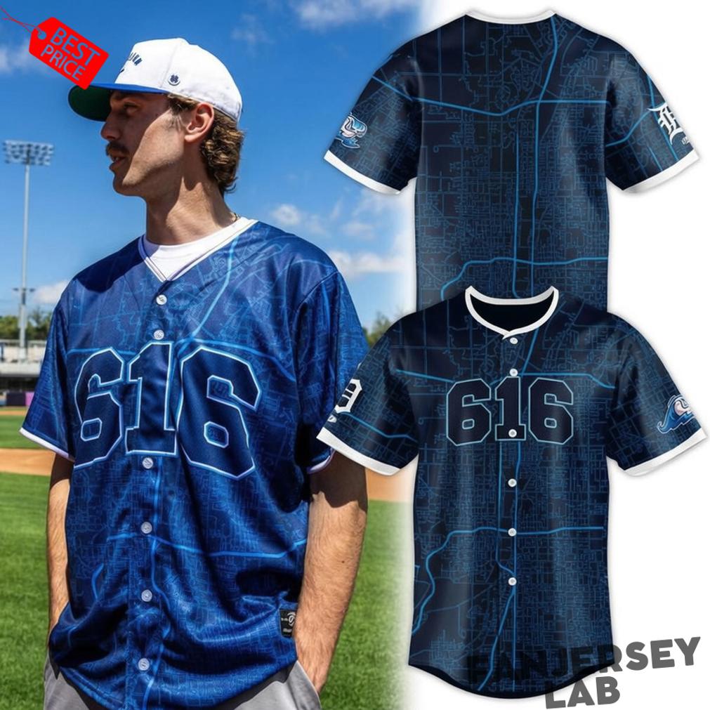 West Michigan Whitecaps 616 Night 2026 Custom Baseball Jersey West Michigan Whitecaps 616 Night 2026 Custom Baseball Jersey