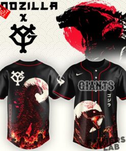 Yomiuri Giants Godzilla Minus Zero Limited Edition Baseball Jersey