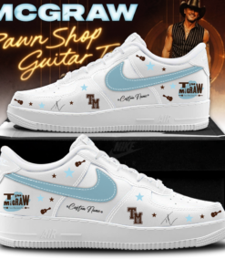 Tim McGraw Pawn Shop Guitar Tour 2026 At Bethel, NY AF1 Sneakers v2