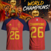 Spain World Cup Champions 2026 Limited Edition Soccer Jersey Spain World Cup Champions 2026 Limited Edition Soccer Jersey