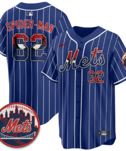 New York Mets x Web-Head Spider Man Brand New Day Baseball Jersey