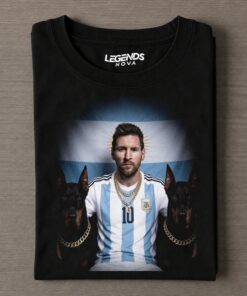 Lionel Mess & Doberman Pinscher TEE