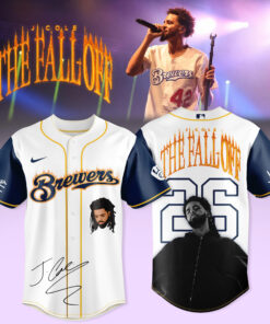 J. Cole The Fall Off Tour Brewers Premium Baseball Jersey – Classic Fan Style