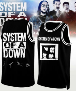 System of a Down “Europe / UK Stadium Tour 2026” signed Basketball Jersey v1
