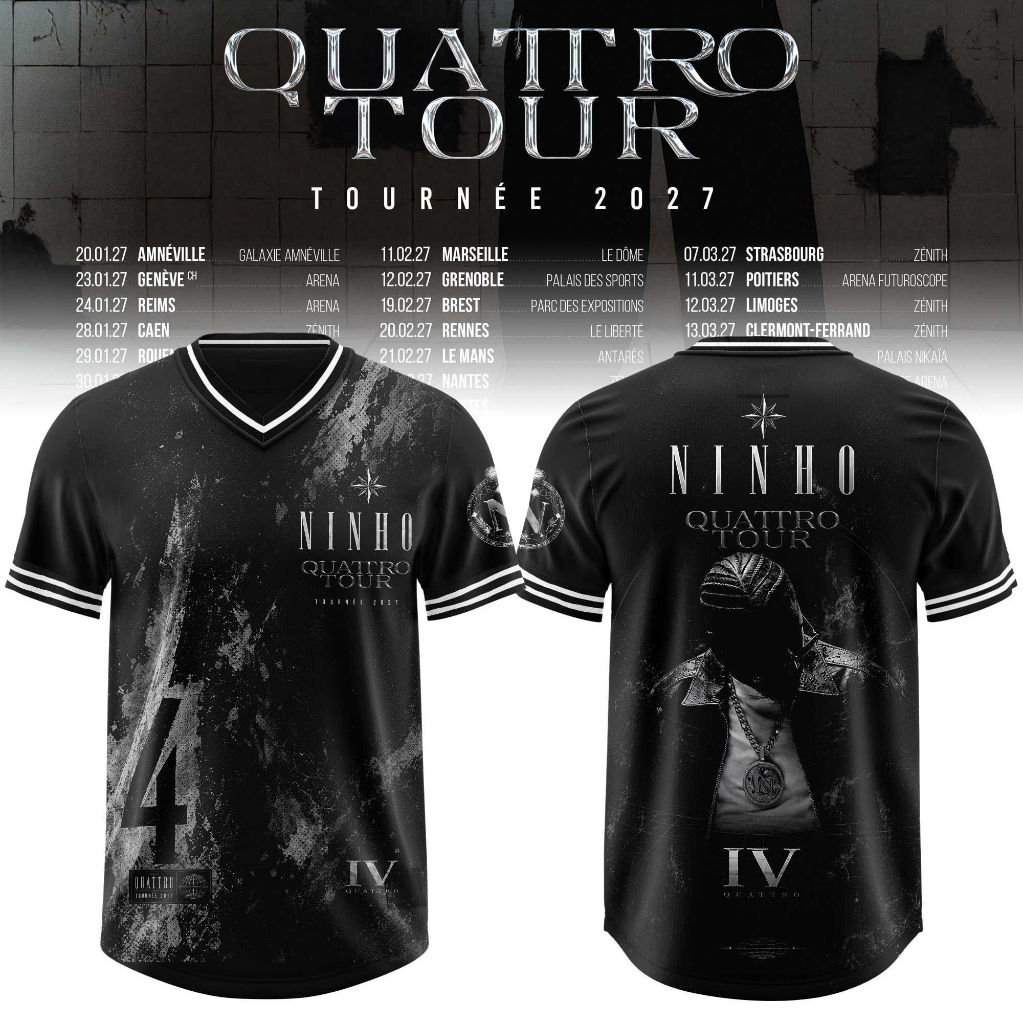 NINHO QUATTRO TOUR 2027 – Football Jersey v3 NINHO QUATTRO TOUR 2027 – Football Jersey v3