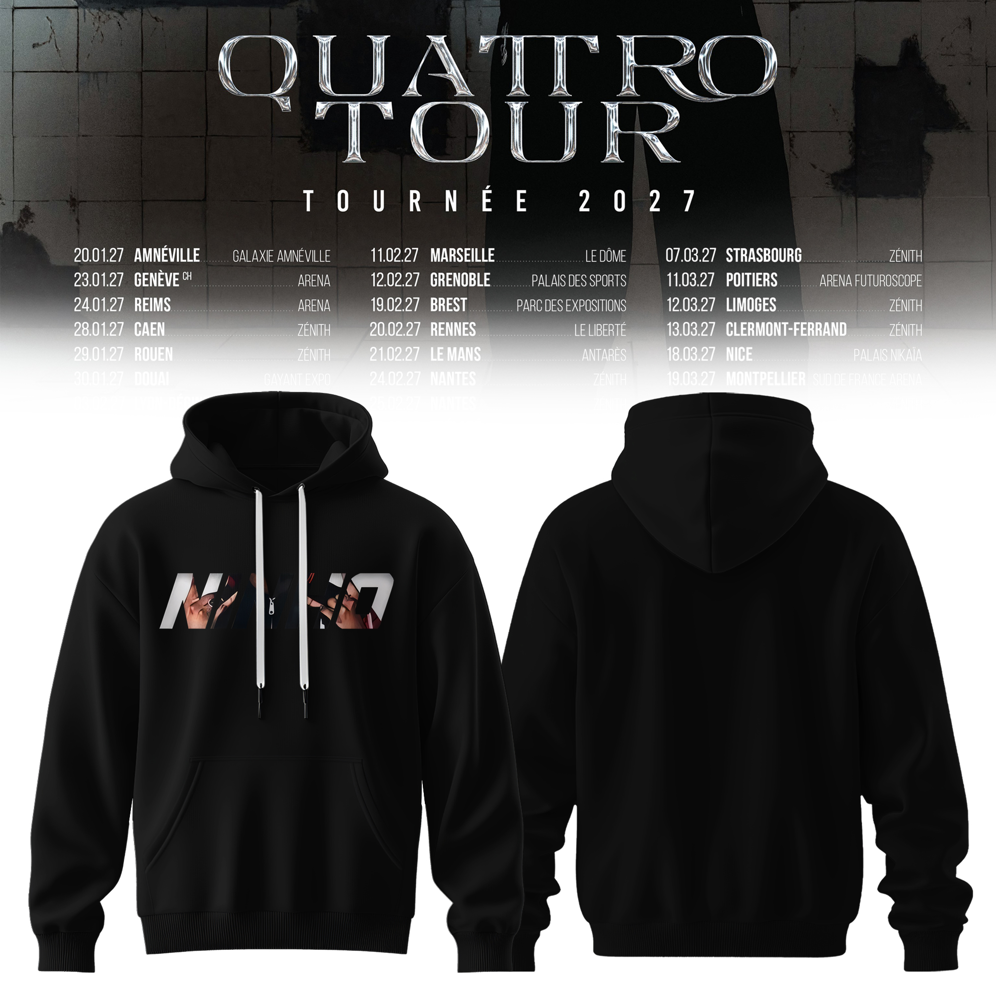 NINHO QUATTRO TOUR 2027 – Hoodie v7 NINHO QUATTRO TOUR 2027 – Hoodie v7