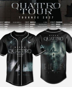 NINHO QUATTRO TOUR 2027 – Baseball Jersey v4