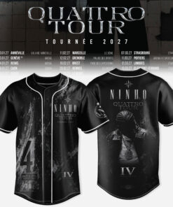 NINHO QUATTRO TOUR 2027 – Baseball Jersey v5