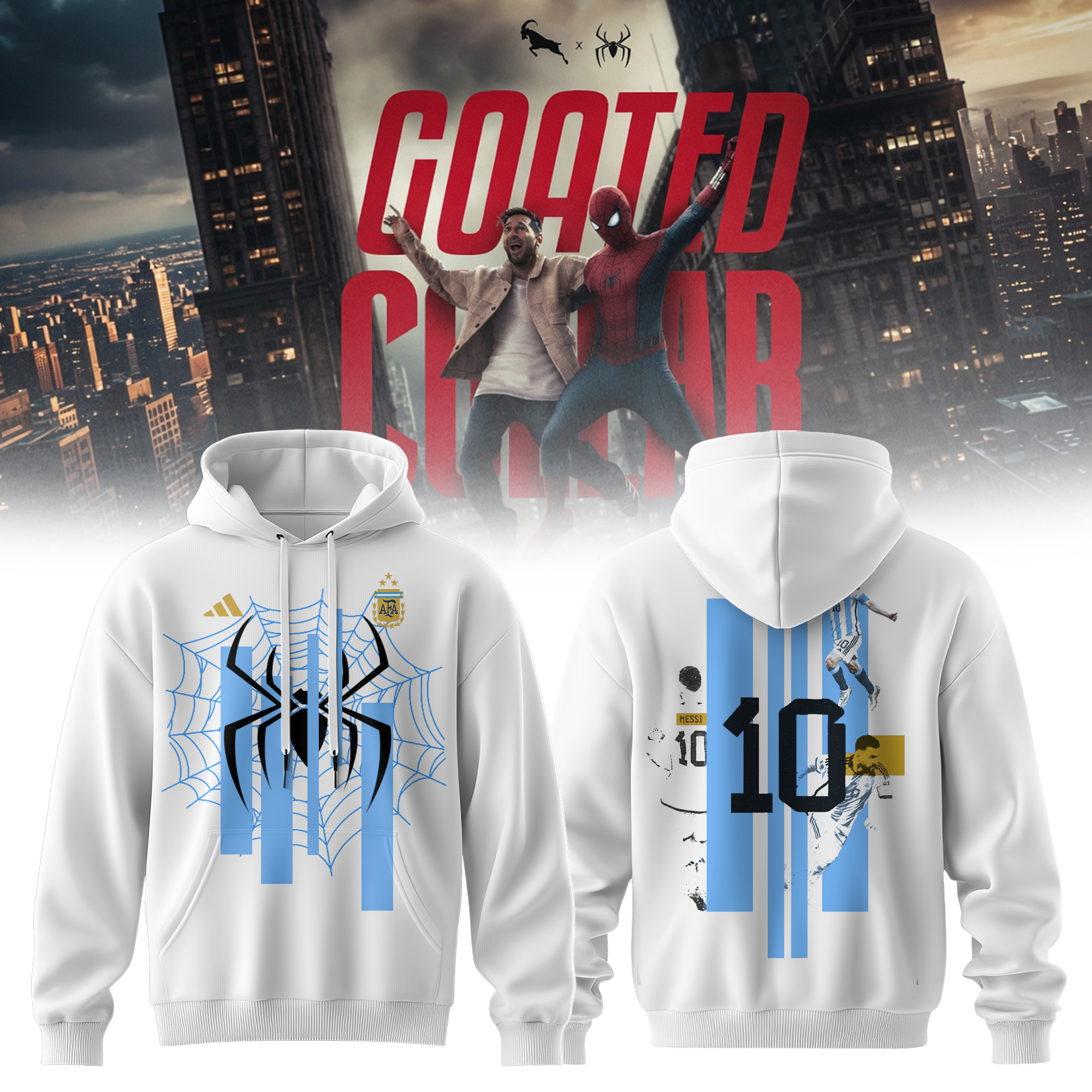 Messi x Spider Man 2026 Edition Hoodie v1 Messi x Spider Man 2026 Edition Hoodie v1