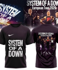 System of a Down “Europe / UK Stadium Tour 2026” signed T-Shirt v2