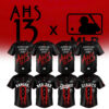 American Horror Story 13 3D All-Over Print Baseball Jersey – Black Style American Horror Story 13 3D All-Over Print Baseball Jersey – Black Style
