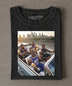 LeBron James 76ers Racing Car Tee