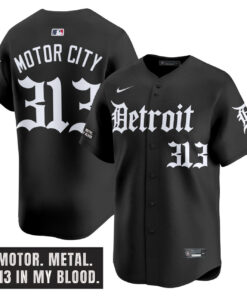 Detroit Tigers ‘Motor Gothic Edition’ Vapor Premier Limited Jersey