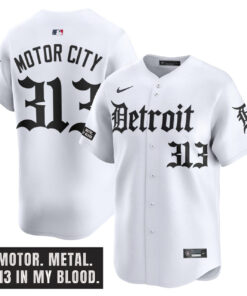 Detroit Tigers ‘Motor Gothic Edition’ Vapor Premier Limited Jersey