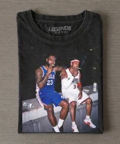 LeBron James & Allen Iverson Funny Shirt
