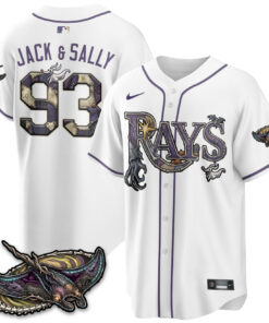 Tampa Bay Rays Nightmare Halloween Edition Baseball Jersey