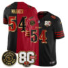 Baltimore Ravens White Noise Custom Football Jersey