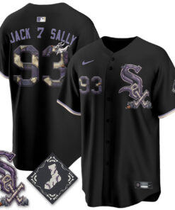 Chicago White Sox Nightmare Halloween Edition Baseball Jersey