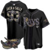 Atlanta Braves Nightmare Halloween Edition Baseball Jersey