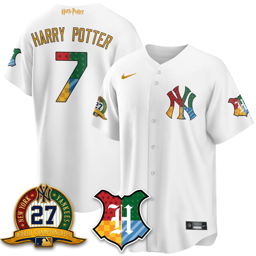 New York Yankees x Harry Potter “The Lightning Bolt Wizard” Edition Vapor Jersey New York Yankees x Harry Potter “The Lightning Bolt Wizard” Edition Vapor Jersey