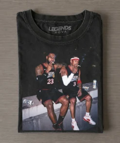 LeBron James & Allen Iverson Funny Tee
