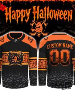 Anaheim Ducks x Halloween Day ’26 Custom Hockey Jersey