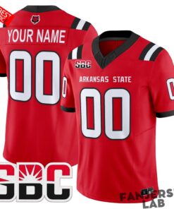 Arkansas State Red Wolves 2026 Custom Football Jersey