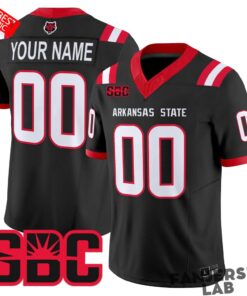 Arkansas State Red Wolves 2026 Custom Football Jersey