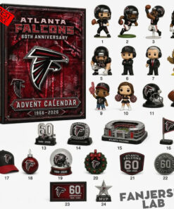 Atlanta Falcons 60th Anniversary Advent Calendar