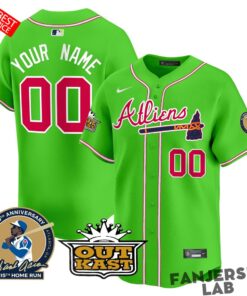 Atlanta Braves Atliens & Hank Aaron Limited Custom Jersey