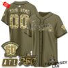 Atlanta Braves Atliens & Hank Aaron Limited Custom Jersey