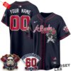 Atlanta Braves x Bunny Custom Baseball Jersey
