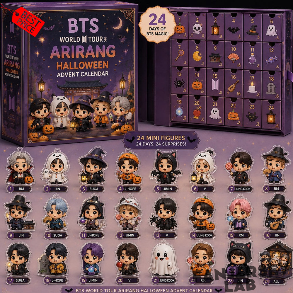 BTS Arirang World Tour 2026 Halloween Advent Calendar BTS Arirang World Tour 2026 Halloween Advent Calendar