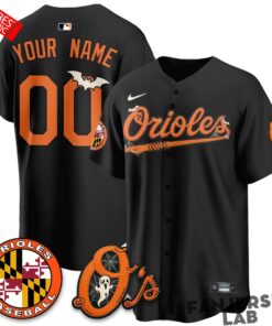 Baltimore Orioles Halloween 2026 Custom Baseball Jersey