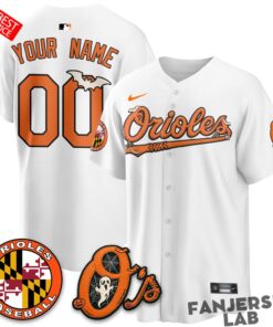 Baltimore Orioles Halloween 2026 Custom Baseball Jersey