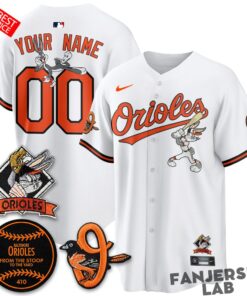Baltimore Orioles x Bunny Custom Baseball Jersey
