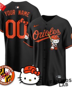 Baltimore Orioles x Hello Kitty Limited Custom Jersey