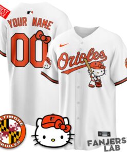 Baltimore Orioles x Hello Kitty Limited Custom Jersey