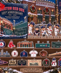 Boston Red Sox 125th Anniversary Advent Calendar Boston Red Sox 125th Anniversary Advent Calendar