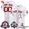 Boston Red Sox 2026 Armed Forces Day ‘Boston Strong’ Custom Baseball Jersey