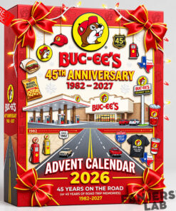 Buc-ee’s 45th Anniversary Christmas Countdown Advent Calendar