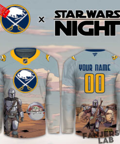 Buffalo Sabres Star Wars Night Limited Personalized Hockey Jersey