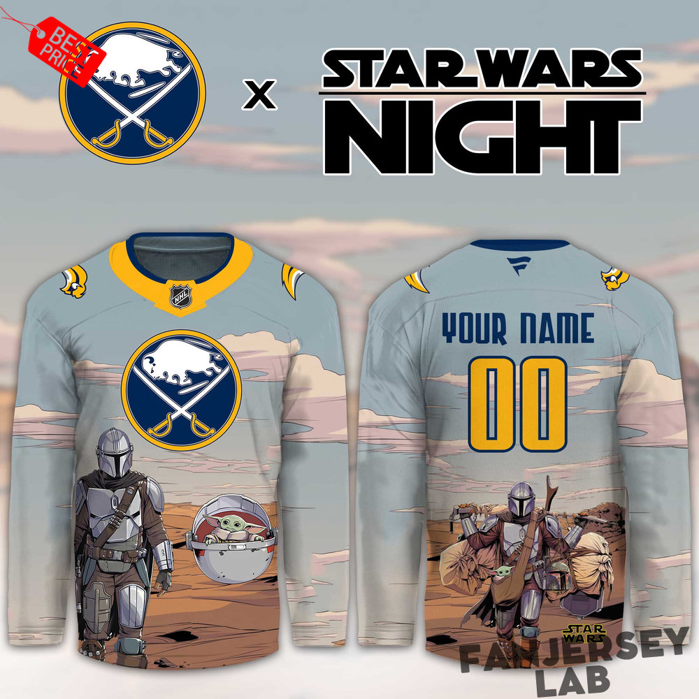 Buffalo Sabres Star Wars Night Limited Personalized Hockey Jersey Buffalo Sabres Star Wars Night Limited Personalized Hockey Jersey