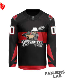 Calgary Roughnecks Personalized White Hockey Jersey
