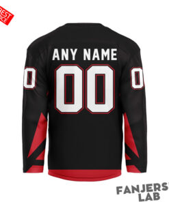 Calgary Roughnecks Personalized White Hockey Jersey