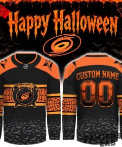 Carolina Hurricanes x Halloween Day ’26 Custom Hockey Jersey
