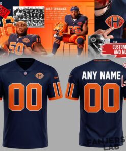 Chicago Bears Monsters of the Midway Custom Football Jersey
